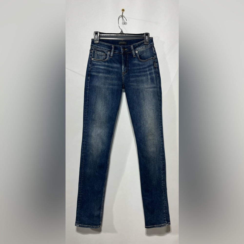 Silver Jeans Women's Avery Slim Size 27 Length 33”